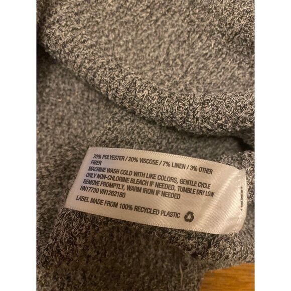 Prologue, women's grey knit wide sleeve pullover casual sweater size XS - Picture 5 of 7